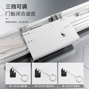 BETOCI Bus Sliding Door Track Manual Electric Flat Slide Rail 40kg Load Capacity Concealed Hardware - Product Image 4