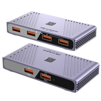 Xput New Usb 3.0 deux en quatre sorties Switcher Splitter Printer 4 Ports R Deux ordinateurs partagent quatre périphériques USB en stock