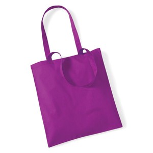 Bolsa de Compras Promocional 100% Algodón, Color Magenta, Talla Única, Uso Casual - Product Image 1