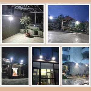 Lampada solare a LED da 60W, 650lm, 6500K, IP67 - Illuminazione esterna efficiente e resistente all'acqua per giardini e cortili. - Product Image 3