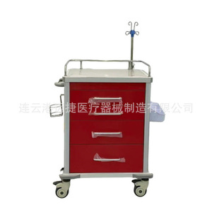 Carrito Dispensador de Anestesia Médica de Acero Inoxidable con 4 Ruedas, Carro Multifuncional para Hospital - Product Image 2
