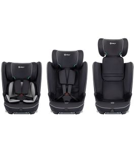 Siège auto multifonctionnel pour bébé Lunar I-size noir léger renforcé en acier certifié R129, de 15 mois à 12 ans - Product Image 3