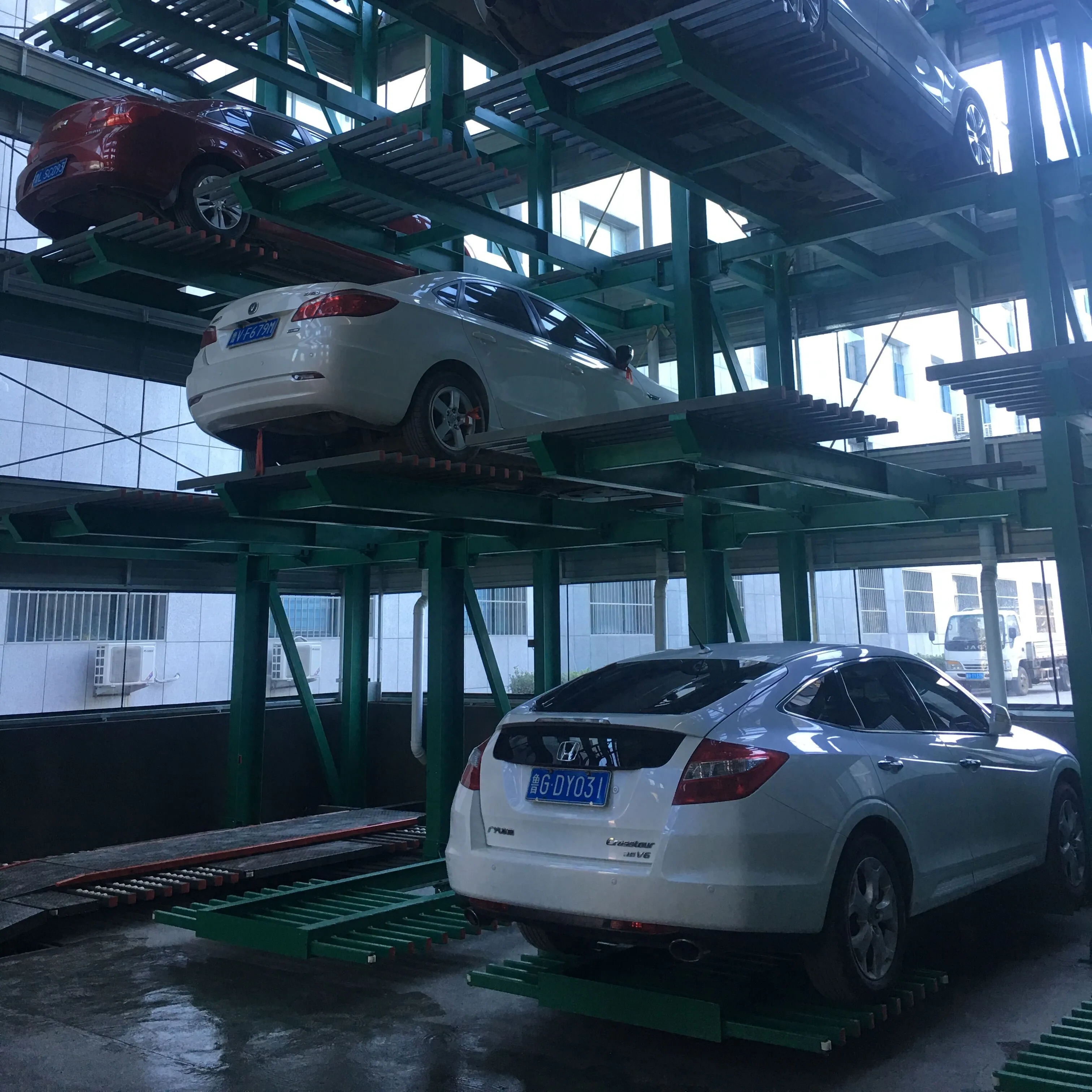 New PXD Fully Automated Car park solutions Smart stacking parking equipment system