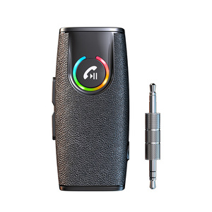 GR03 Receptor <span class=keywords><strong>de</strong></span> audio Transmisor FM <span class=keywords><strong>Convertidor</strong></span> <span class=keywords><strong>de</strong></span> audio inalámbrico Manos libres Ranura para tarjeta <span class=keywords><strong>de</strong></span> llamada Amplificador <span class=keywords><strong>de</strong></span> altavoz - Product Image 1