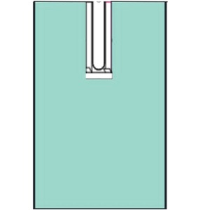 Almohadilla Protectora Azul 80x80 Cm Impermeable Antiestática Hipoalergénica Sin Látex Para Uso Sanitario - Product Image 6