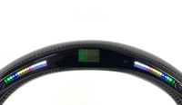 Volant personnalisé en fibre de carbone avec LED pour Lexus ES IS GS LS NX RX ES200 ES300 ES350