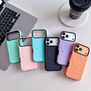 Étui à motif de points pour <span class=keywords><strong>Apple</strong></span> <span class=keywords><strong>iPhone</strong></span> 18 <span class=keywords><strong>Pro</strong></span> Max 17 16, élégant, antichoc, 2 en 1, coloré, avec recharge magnétique sans fil - Product Image 2