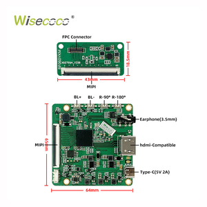 Layar AMOLED Fleksibel 6 inci 2880*1440, Modul AMOLED MIPI DSI yang Dapat Dibengkokkan - Product Image 4