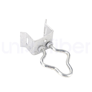 Support de suspension à crochet <span class=keywords><strong>pour</strong></span> câble Pigtail, support de fibre optique FTTH en acier galvanisé haute résistance <span class=keywords><strong>pour</strong></span> montage sur <span class=keywords><strong>poteau</strong></span>, matériel de ligne électrique - Product Image 2
