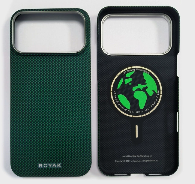1500D Bamboo Green Magnetic Large Cutouts