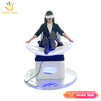 Simulateur de surf de seconde main 9D VR intérieur/extérieur réalité virtuelle snowboard sport cinéma métal et matière plastique