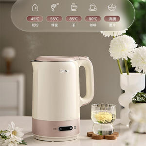 Bouilloire électrique Midea 1,6-2,0 L, contrôle de la température, arrêt automatique, en acier inoxydable, chauffage domestique, ébullition rapide en 4-6 minutes - Product Image 6