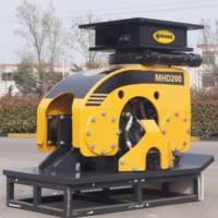 Compacteur de plaques rotatives de style européen pour excavatrices