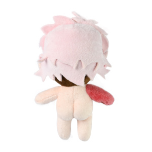 Poupée en peluche personnalisée avec image de dessin animé d'idole, cheveux roses, bébé <span class=keywords><strong>nu</strong></span>, peut être habillé, jouet cadeau, deux couleurs de peau - Product Image 3