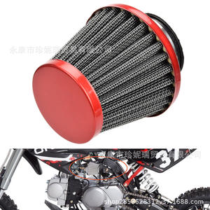 Filtre à air conique coloré pour moto tout-terrain 35mm 38mm 39mm 42mm 48mm, pièce de rechange en mousse, placement supérieur - Product Image 1