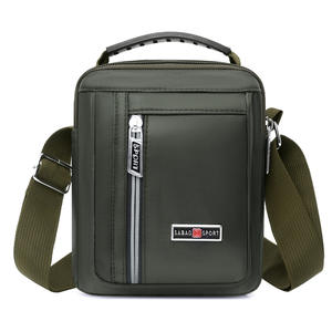 Bolso bandolera Sabag Sport para hombre, bolso de hombro vertical de nailon ligero, uso diario informal, azul, negro, verde, marrón - Product Image 5