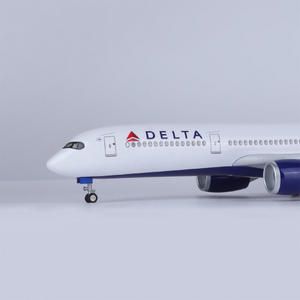 Modelo de Avión de Resina a Escala 1/142 de 47 cm del <span class=keywords><strong>Airbus</strong></span> <span class=keywords><strong>A350</strong></span>-<span class=keywords><strong>900</strong></span> de Delta Air Lines con Tren de Aterrizaje - Product Image 3
