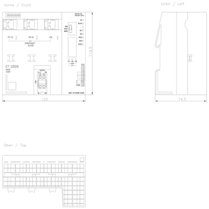 IM151-8 PN/DP CPU ET200S 6ES7151-8AB01-0AB0 ของแท้ใหม่เอี่ยมจากคลังสินค้า ตัวควบคุม PLC - Product Image 4