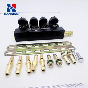 Kit de conversion <span class=keywords><strong>GPL</strong></span>/GNC pour <span class=keywords><strong>voiture</strong></span>, système d'injection numérique DIGI, rail de pulvérisation noir, pièces auto pour gaz, ajustement standard - Product Image 3