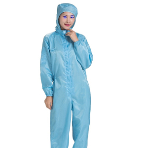 Combinaison antistatique <span class=keywords><strong>de</strong></span> haute qualité, <span class=keywords><strong>vente</strong></span> d'usine basée à taïwan, vêtement esd réutilisable, costume <span class=keywords><strong>de</strong></span> salle blanche esd - Product Image 1
