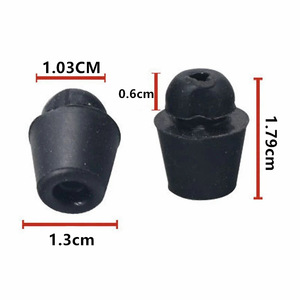 Rubber Door Buffer <b>Blocks</b> U75 1.79cm Epdm <b>Plastic</b> For Car Door Shock Absorber General Fit - Product Image 1