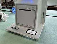 Kiosque de commande et de paiement à double écran, résolution 1920x1080, tablette tactile rapide, lecteur de codes-barres en libre-service sur pied