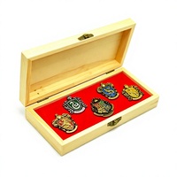 Boîte de rangement pour médailles en bois, boîte à souvenirs en bois massif, boîte haut de gamme