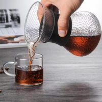 Nouvelle cafetière artisanale portable en verre, résistante à la chaleur, pour café filtre