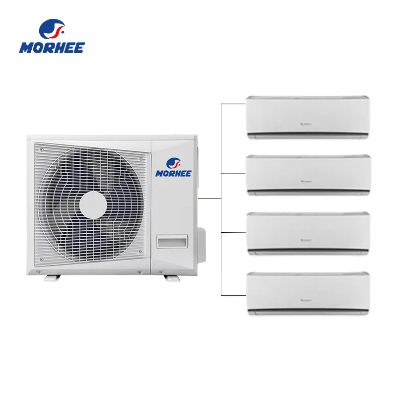 Gree OEM Morhee Multi Zona Pendingin Udara Sistem VRF VRV R410A DC Inverter AC Sentral Rumah Tangga AC