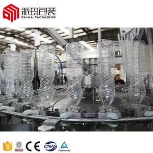 Linha de produção de engarrafamento PET 3 em 1 para fábrica de máquinas de enchimento de água mineral alcalina automática pura China Preço