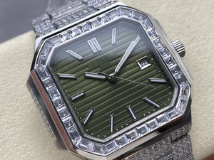 นาฬิกาคริสตัลกลสุดหรูกันน้ำคุณภาพสูงนาฬิกา P-P เพชรรูปดาวน้ำแข็ง330 - Product Image 2