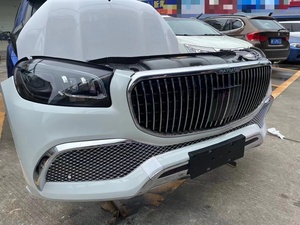 Cho Mercedes Benz GLS AMG W167 MAYBACH tản nhiệt phía trước Bumper lắp ráp tương thích sử dụng Bolt-on phổ đồ đạc 2019 - Product Image 2