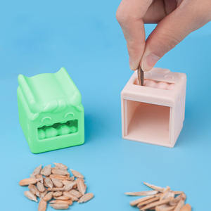 Éplucheur de graines de melon en plastique de dessin animé, artefact paresseux, <span class=keywords><strong>casse</strong></span>-noix, décortiqueur manuel, ouvre-graines de <span class=keywords><strong>tournesol</strong></span> et de melon - Product Image 1
