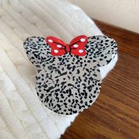 Élégante pince à cheveux en acétate motif Mickey et bandeau lapin, épingle à cheveux design requin – Accessoire de fête fait main