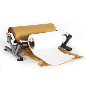 Rollo de papel de nido de abeja de calidad alimentaria para llenar huecos Logística tampones envolturas de embalaje para evitar que se caigan y se rompan - Product Image 5