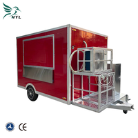 Chine Grand camion de salle de mariage portable Remorque de nourriture mobile 220v Salle de banquet pliable Remorque de collation mobile