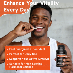 סיטונאי oem פרטי תווית צמחים שיפור הפין הגדלת כמוסות תוספי תזונה עבור שיפור סיבולת ושיפור גודל - Product Image 4