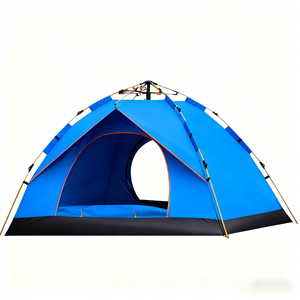 Attrezzatura da <span class=keywords><strong>campeggio</strong></span> luce in tela pieghevole automatica tenda Pop-up per 2 persone tenda da <span class=keywords><strong>campeggio</strong></span> all'aperto impermeabile per il <span class=keywords><strong>campeggio</strong></span> - Product Image 2