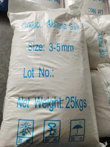 1 2mm 4mm Activated Alumina Activated Alumina Granules Drying Agent Stock Activated Alumina Desiccant