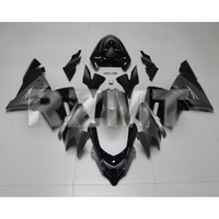 Pour Kawasaki Ninja ZX-10R 2004-2005 Ninja ZX10R Kit de carénage de moto en ABS injecté, carénages personnalisés K1005-112a