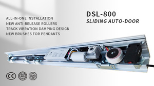Chất lượng cao DSL-800 tự động cửa trượt Hệ thống 120kg công suất tự động mở cửa động cơ có tính năng tự động cửa nhà khai thác - Product Image 4