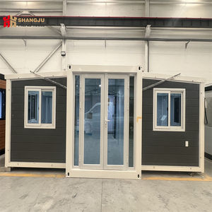 <span class=keywords><strong>Maison</strong></span> conteneur pliable 2 chambres à coucher Suite d'hôtel extensible en acier et panneau sandwich à vendre - Product Image 1