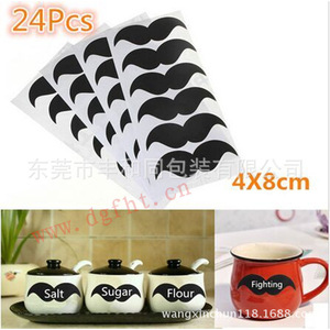 Pvc Sticker Rectangular Self Adhesive <b>Matte</b> <b>Varnishing</b> Decorative Sticker For Home Decoration Letter Pattern Digital Printing - Product Image 5