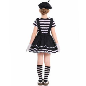 Disfraz <span class=keywords><strong>de</strong></span> Payaso para Niños, Actuación Mime, Halloween, Burlesque, <span class=keywords><strong>Niñas</strong></span>, Juegos, Ropa para Representaciones Escénicas - Product Image 3