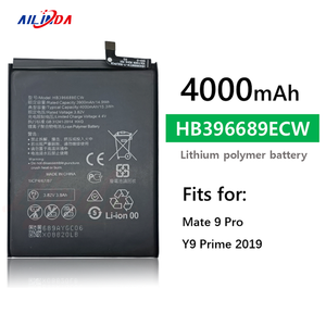 <span class=keywords><strong>แบ</strong></span><span class=keywords><strong>ต</strong></span>เตอรี่สำรองโพลิเมอร์ Li-ion HB396689ECW 4000มิลลิแอมป์<span class=keywords><strong>ต</strong></span>่อชั่วโมงสำหรับ <span class=keywords><strong>Huawei</strong></span> Mate 9 Pro <span class=keywords><strong>Y9</strong></span> Prime <span class=keywords><strong>2019</strong></span> - Product Image 3