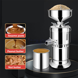 Sauce Making Machine Vertical Nut Butter Bean Sesame Groundnut Pistachio Peanut <b>Paste</b> Machine Peanut Butter Making Machine - Product Image 2