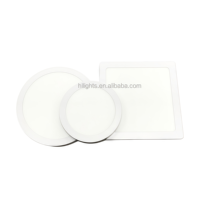 Plafonnier LED moderne ultra-fin rond et carré 3W 6W 9W 12W 15W, éclairage intérieur, lampe LED, panneau lumineux LED pour bureau