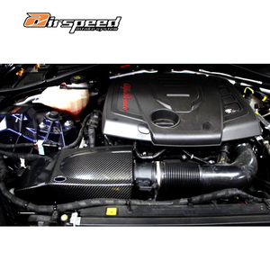Kits d'admission d'air froid en fibre de carbone sèche haute performance 3K Twill pour ALFA ROMEO 2.0T 2017 et plus - Product Image 2