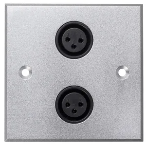 Hotel Xlr Usb Aluminium Industriële Muur Gemonteerde Plaat Socket Outlet