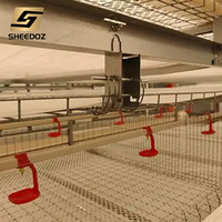 Cage de pontage pour poules pondeuses, équipement d'élevage avicole, cages en batterie pour poulets de chair, cages de pontage pour poulets de ferme